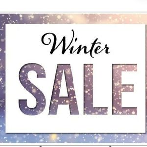 Winter sale any item with a snowflake is on sale for a limited time. Woohoo